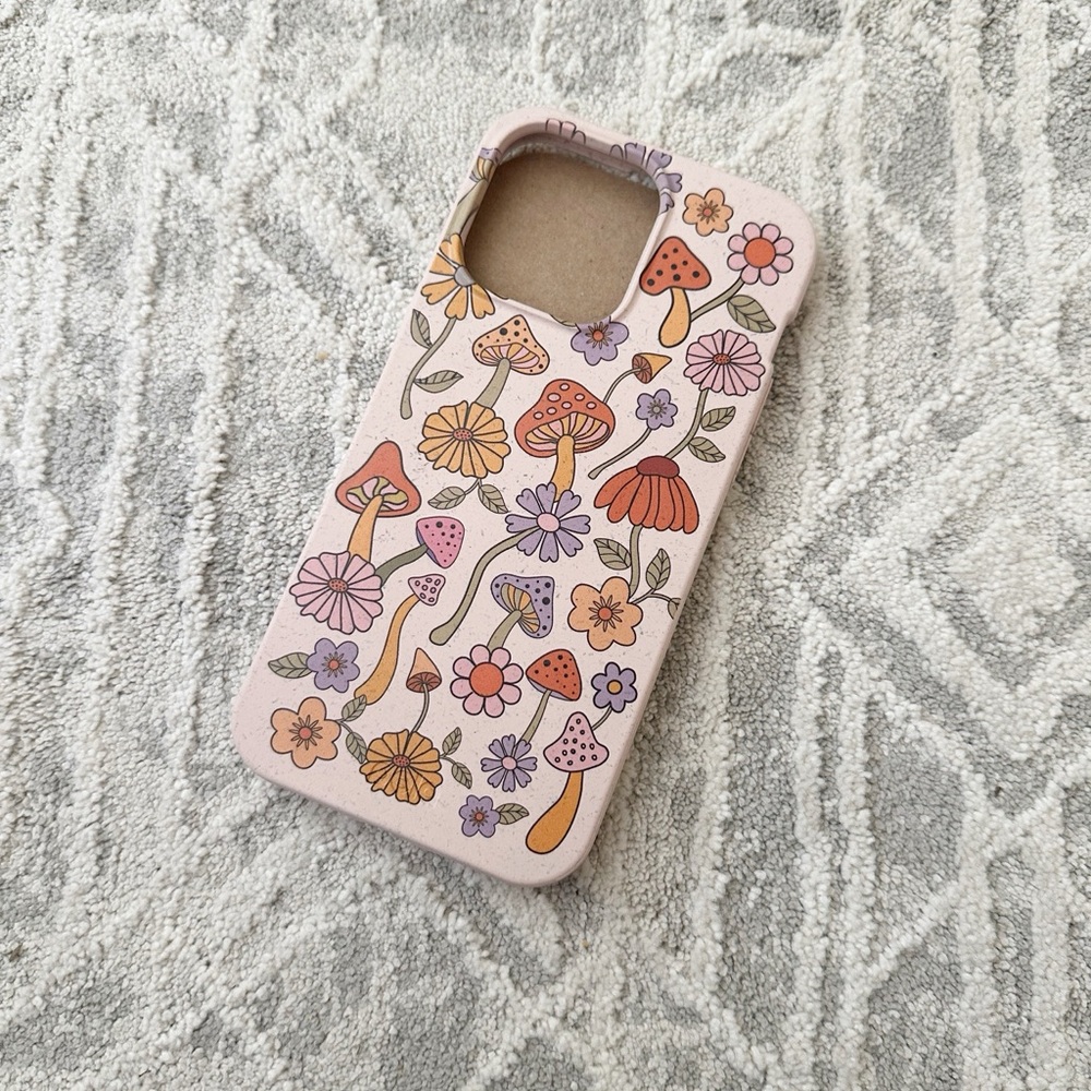 Pela Case | NEW Seashell Shrooms and Blooms iPhone 14 Pro Max Case